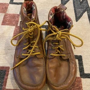 Lems leather hiking boots